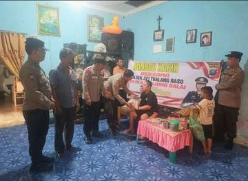 Polsek Sei Tualang Raso Gelar Minggu Kasih