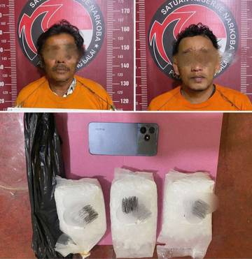 Polres Tanjungbalai Gagalkan Peredaran Kokain, Dua Tersangka Diamankan