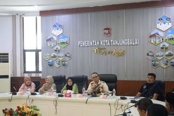 Pemkot Tanjungbalai Gelar Rakor Pendataan Makan Bergizi Gratis