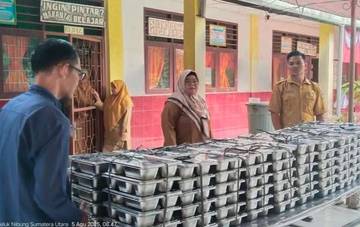 Lebih 50% Penerima Manfaat MBG di Tanjungbalai Terlayani