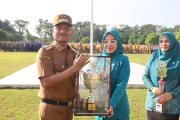 TP PKK Tanjungbalai Raih Juara Umum Jambore Sumut