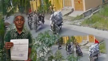 Empat Orang Pria Mencuri Ikan Menggunakan Betor
