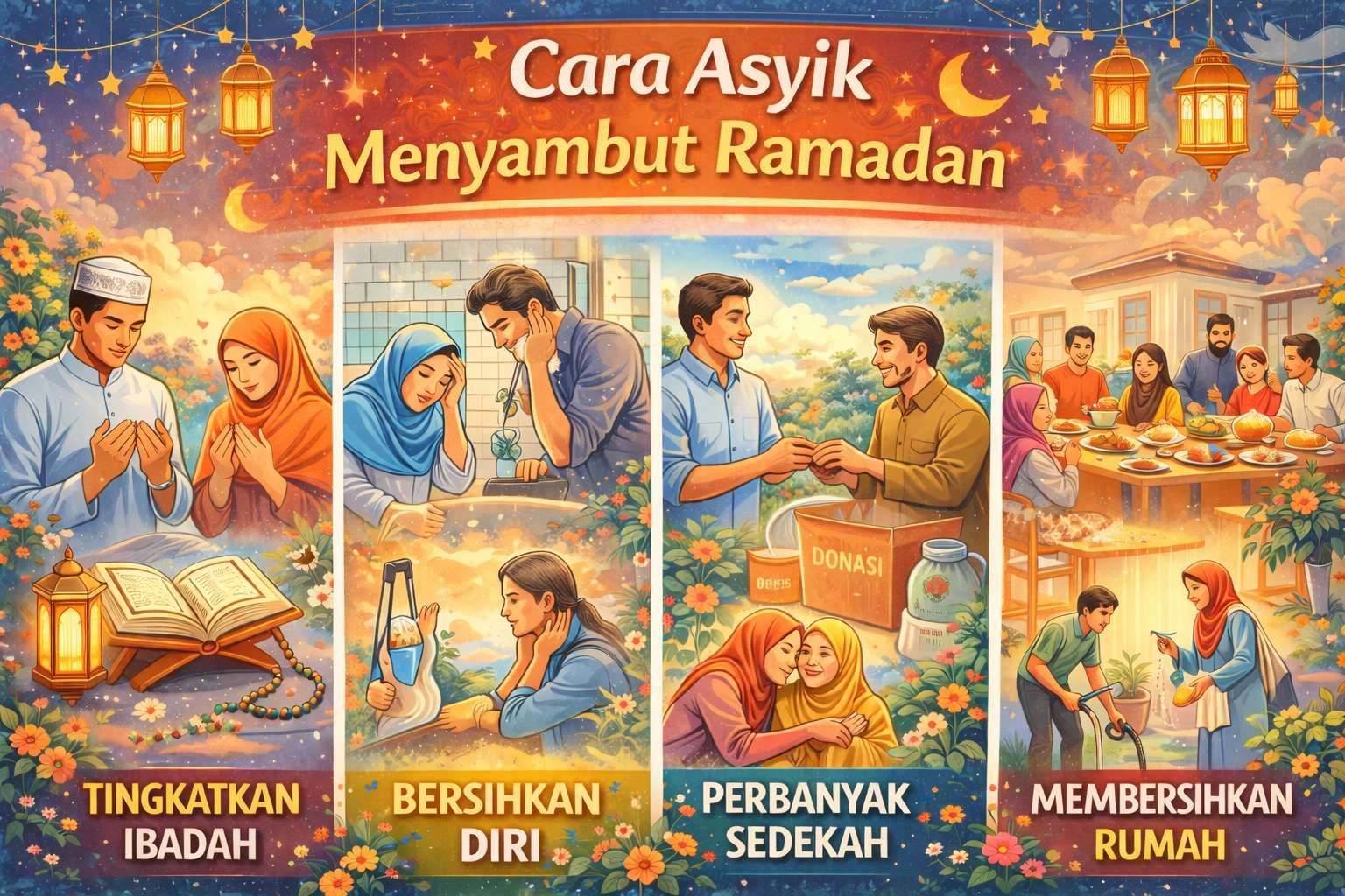 Cara Asyik Sambut Ramadan dengan Penuh Makna
