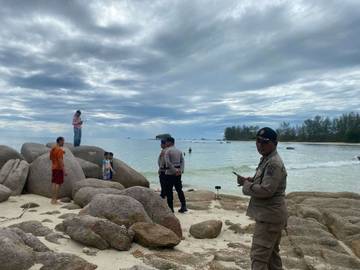 Pengamanan di Pantai Trikora Bintan Diperketat