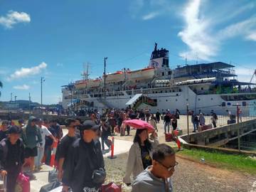 Puncak Arus Balik di Pelabuhan Sei Kolak Kijang Bintan