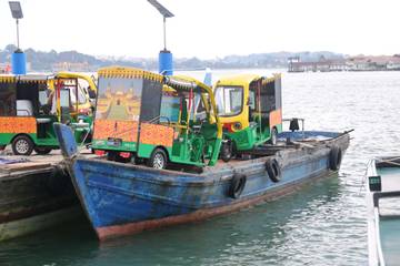 Mengenal Moda Transportasi di Pulau Penyengat Bernama Gelis