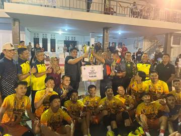 Polres Bintan Juarai Turnamen Bupati Cup 2025