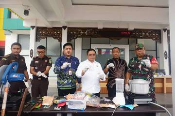 Kejari Bintan Musnahkan Barang Bukti 37 Perkara