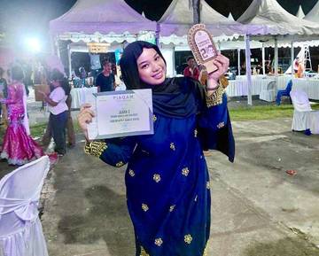 Mahasiswi STAIN SAR Raih Juara 2 Lomba Nyanyi