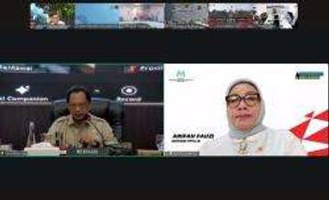 Rakor Kemendagri: Ansar Jamin Makanan Sehat Perangi TBC