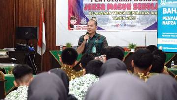   Kejati Kepri Edukasi Pelajar Hindari Narkoba dan Bullying