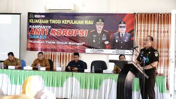  Kejati Kepri Gencarkan Kampanye Antikorupsi kepada Masyarakat
