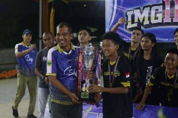 Turnamen LMG CUP II Resmi Ditutup Wabup Lingga