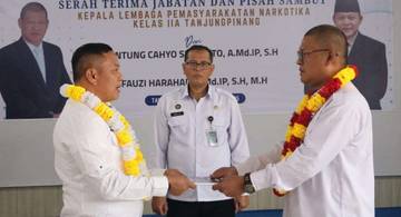 Kalapas Narkotika Tanjungpinang Resmi Ganti Pimpinan
