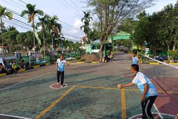 Tim Sepak Takraw Kemenag Lingga Pertahankan Gelar Juara