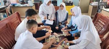 OSIM MTsN Tanjungpinang Laksanakan Aksi Kepedulian Sosial