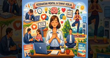 Kesehatan Mental Pekerja Dipengaruhi Lingkungan Kerja Tidak Sehat