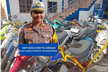 Polisi Sita Sepuluh Motor Balap Liar di Dompak