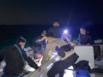 KM Samudra Tenggelam di Perairan Bintan