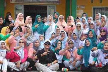 Weni Sosialisasi Cegah DBD dan Bulan Vitamin A