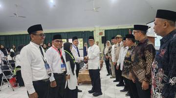 Wagub Nyanyang Tekankan Pelayanan  Terbaik Jemaah Haji