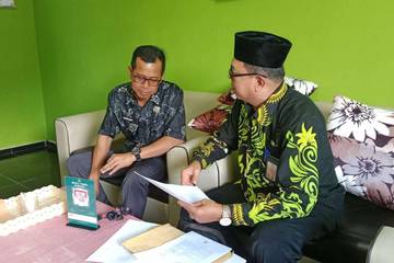 MTs Negeri Lingga Luncurkan Buku Tamu Digital