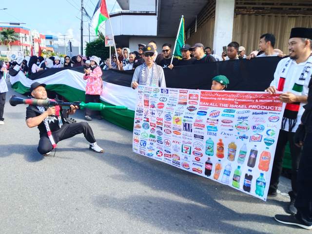 Bela Palestina, Serukan Boikot Produk Berafiliasi dengan Israel 