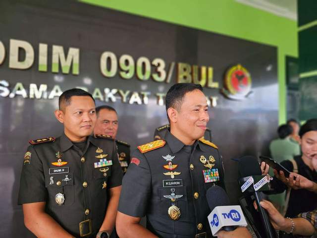 Soal Latihan Bersama 4 Negara di Kaltara, Danrem: Tunggu Mabes AD