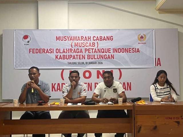 Bidik 10 Emas Porprov, FOPI Bulungan Perkuat Persiapan