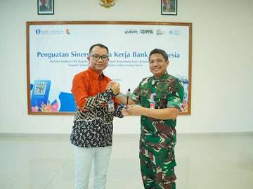 BI dan TNI AU Berkolaborasi Penguatan Rupiah di Perbatasan