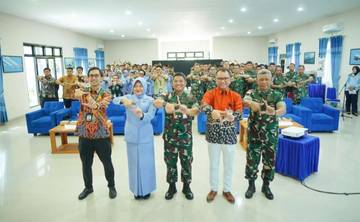 Bank Indonesia dan TNI AU Gelar Edukasi QRIS 