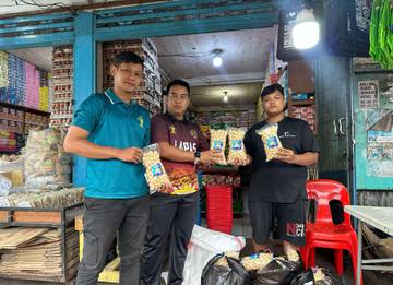 Hasilkan Produk UMKM, Lapas Promosikan Amplang Ke Masyarakat