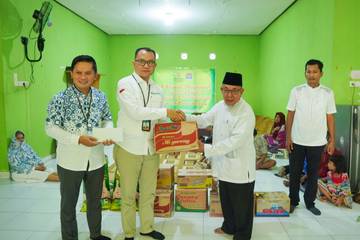 Penyaluran Baksos Perbankan 2025, Melalui Buka Puasa Bersama