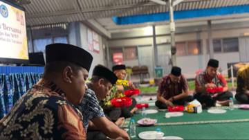 Petugas dan Warga Binaan Buka Puasa Bersama