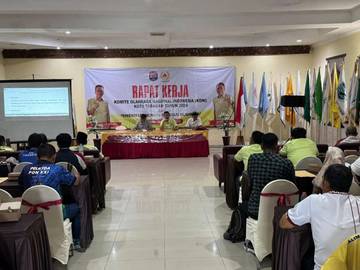 KONI Tarakan Dapat Alokasi Anggaran 500 Juta Rupiah