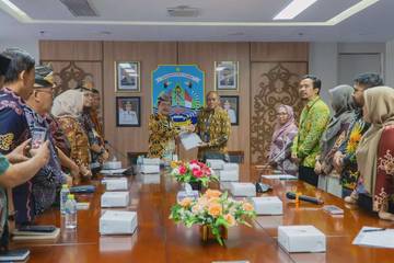 Wagub Ingkong Gelar Exit Meeting Bersama BPK RI Perwakilan Kaltara 