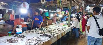 Harga Ikan dan Daging di Tarakan Stabil