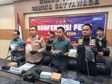 Satresnarkoba Tangkap WNA Malaysia Membawa Sabu 2Kg