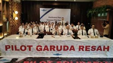 Asosiasi Pilot Desak Presiden Prabowo Evaluasi Manajemen Garuda