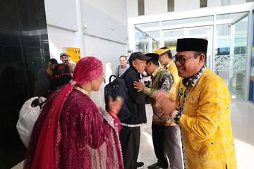 Jemaah Haji Tarakan Kloter 6 Tiba dengan Selamat 