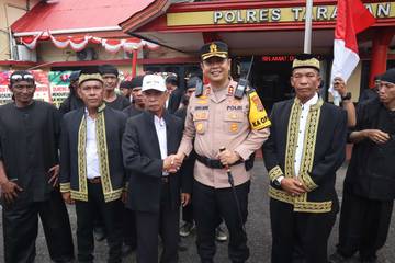 Ormas Tarakan Kunjungi Polres, Dukung Pemberantasan Narkoba
