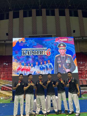 Raih Prestasi Gemilang di Kejurnas PON Kapolri Cup