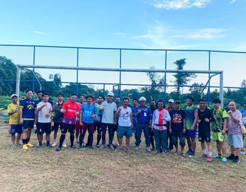 Gawang Stadion Mini Malinau Selatan Buatan AMNK