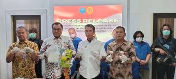 BNNP Amankan 1.132,27gram Sabu dan 490 Pil Ekstasi