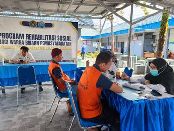 Perkuat Program P4GN, Lapas dan BNNP Rutin Rehabilitasi  