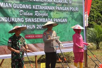 Polda Kaltara Tegaskan Komitmen Polri Dukung Swasembada Pangan