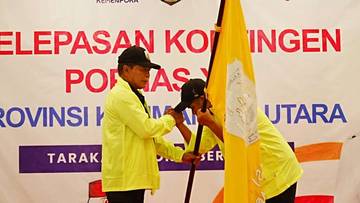 60 Atlet Kaltara Ikuti Popnas XVII 2025 Jakarta