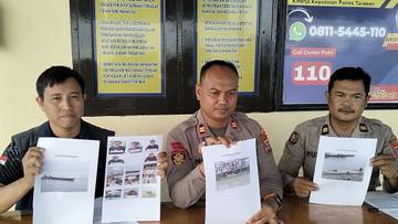 Mencuri Besi Milik Perusahaan, Lima Orang Ditangkap Satpolair