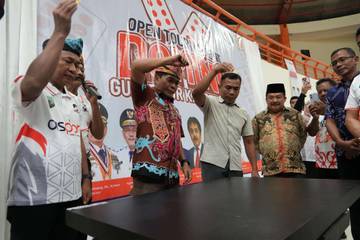 Gubernur Dukung Domino Masuk KONI dan PON 