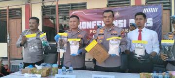 Peredaran Sabu 3,041 Kg Digagalkan, Satu Pelaku dalam Pengerjaan 